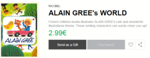 ALAIN-GREE-LINE-Stickers